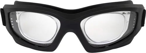 Vista 2 de Birdz 3 pares de gafas Flyer Extreme Sports Construcción Super Seal Gafas de seguridad – Lentes transparentes, ahumadas y amarillas con adaptador Rx