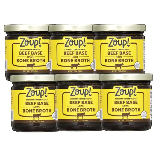 Vista 14 de Zoup! Concentrado culinario de caldo de hueso de res, paquete de 1, 7 onzas