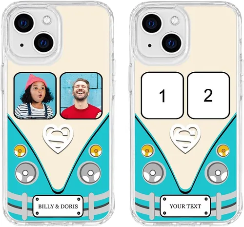 Vista 213 de Funda de teléfono personalizada para Apple iPhone 8 Plus iPhone 7 Plus, personalizada con foto, imagen, texto, imagen, diseño de imagen