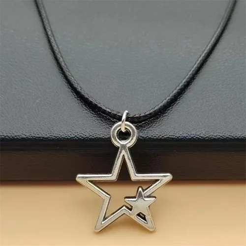 Vista 3 de Collar Y2k para mujer, joyería de grunge, accesorios emo, lindos collares de hadas, accesorios de grunge