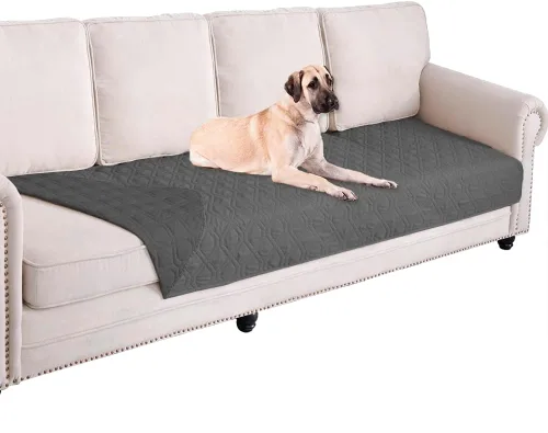 Vista 30 de Ameritex Manta Impermeable Reversible Cubierta para Cama de Perro Manta para Mascotas para Muebles Cama Sofá Sillón