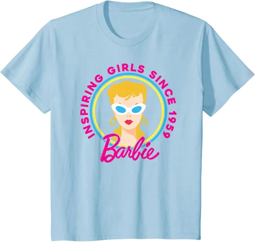 Vista 11 de Barbie - Camiseta inspiradora del 60 aniversario para niñas desde los 59 Negro