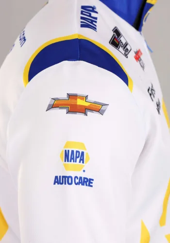 Vista 6 de Disfraz de hombre Uniforme NASCAR de Chase Elliott NAPA Multicolor