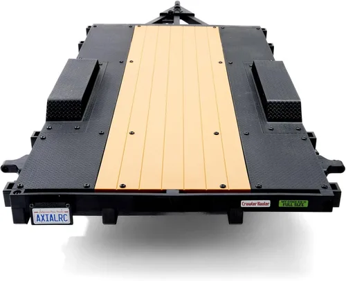 Vista 13 de Axial 1/10 SCX10 remolque de vehículo de cama plana, AXI-3409