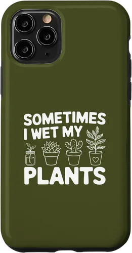 Vista 27 de iPhone 16 Funny Gardening Women Plant Parent Gift Wet My Plants Men Case