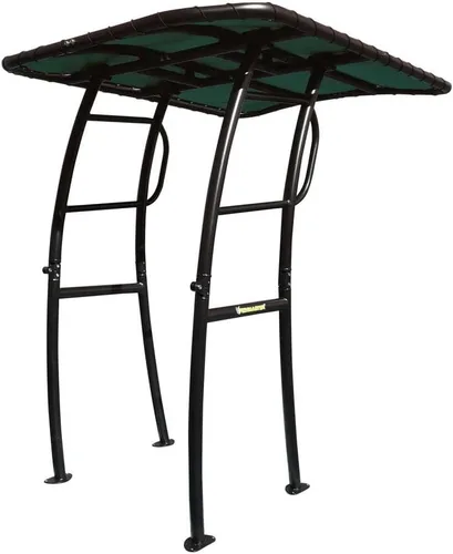 Vista 16 de FishMaster Pro Series - T-Top para Barcos de Pesca con Consola Central - Ajuste Universal - Recubrimiento en Polvo Negro - Parte Superior Negra