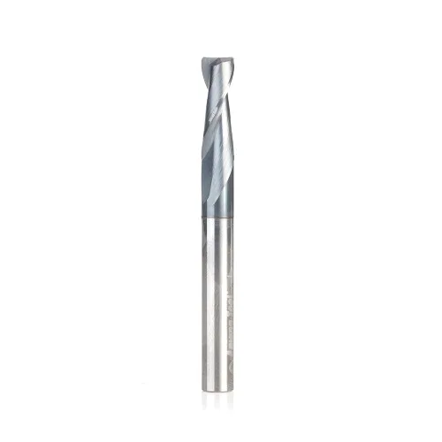 Vista 7 de Amana Tool - 51468 espiral de carburo sólido CNC para acero y acero inoxidable con revestimiento AlTiN