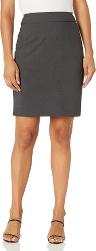 Vista 18 de Calvin Klein - Falda de traje de corte clásico recta Lux para mujer (Tallas regulares y tallas grandes)
