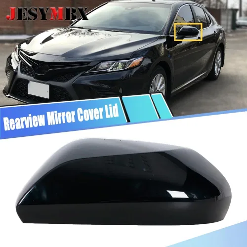 Vista 2 de Para Toyota Camry V70 8º 2018-2021 Tapa de Espejo Retrovisor Cubierta Carcasa Lateral Izquierda Negra