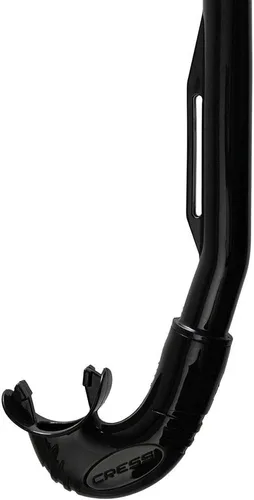 Vista 2 de Cressi Buceo Minimalista Fijo Keeper Snorkel - Fácil y Cómodo de Usar - Isla: Diseñado en Italia