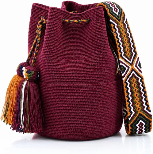 Vista 15 de WYOU Utopia classics Hobo in Wayuu Crochet, Grande Baru
