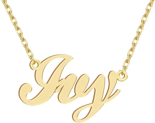 Vista 260 de Personalized Custom Name Pendant Necklace Stainless Steel for Women