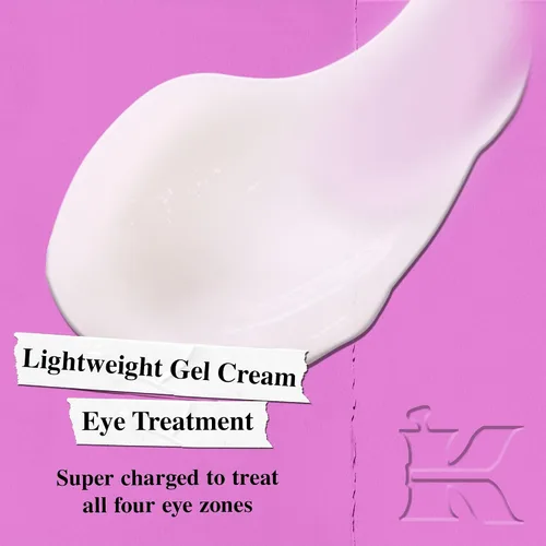 Vista 2 de Kiehl's Crema de ojos súper multicorrectora, crema antienvejecimiento que levanta el área del hueso de la ceja, suaviza y reafirma los párpados
