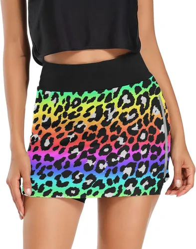 Vista 7 de Cindly Women Tennis Skirts Golf Skorts with Pockets Autism Awareness