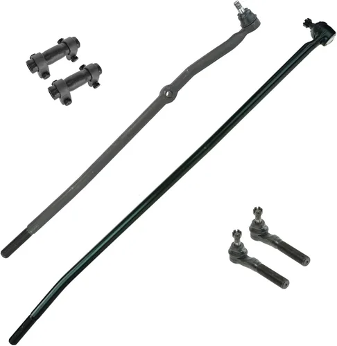 Vista 192 de TRQ Kit de dirección delantera con barra de acoplamiento de fuelle de piñón y cremallera compatible con Toyota Echo 2000-2005