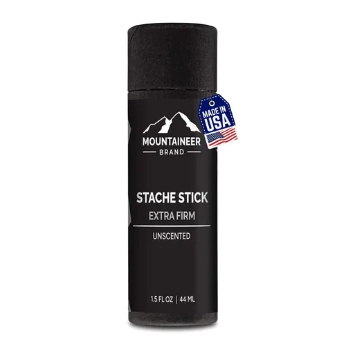 Vista 11 de Mountaineer Brand Stache Stick Aroma de Apalachia Hecho con ingredientes naturales West Virginia Firme y duradero Cera de bigote