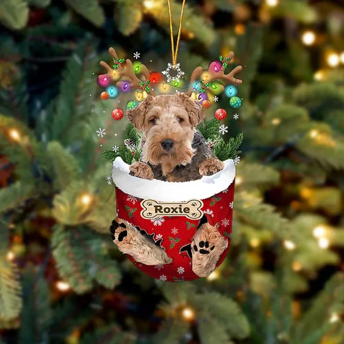 Vista 39 de LOVELYPOD Adorno Personalizado de Perro Affenpinscher, Adornos de Navidad Affenpinscher Regalo para Amante de Perros, Adorno de Navidad Colgante
