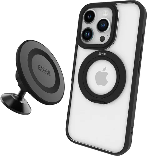 Vista 236 de Scooch para MagCase Compatible con iPhone 12 Mini Incluyendo MagRing 2.0, Soporte para Teléfono Compatible con MagSafe y Pata de Soporte
