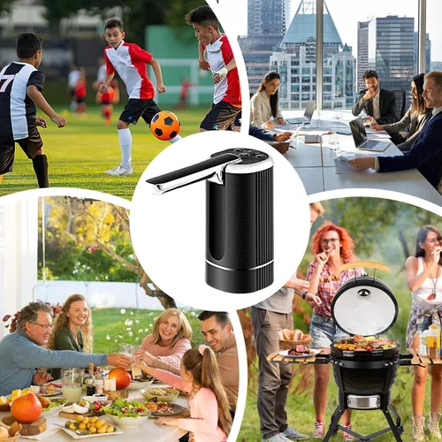 Vista 5 de Dispensador automático de agua – Dispensador de agua para botella de 5 galones Dispensador de agua portátil Bomba eléctrica portátil de agua