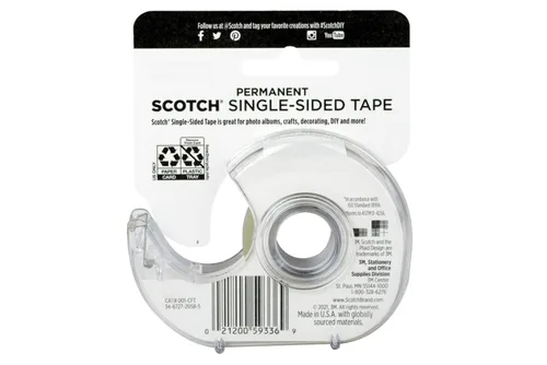 Vista 4 de 3M 001-3M Scotch - Cinta para álbumes de recortes (3/4 pulgadas)
