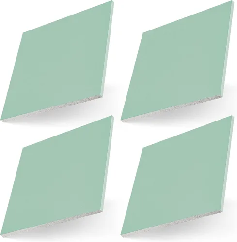 Vista 10 de Amylove Panel de reparación de paneles de yeso para reparar paredes (2 piezas, verde, 6 x 6 x 1/2 pulgadas)