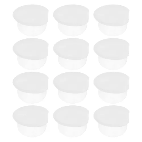 Vista 10 de Fundas para cepillos de labios, cubiertas de silicona para brochas de maquillaje, cubierta antipérdida, protectores de cepillo cosmético para Negro