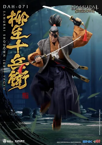 Vista 2 de Beast Kingdom Samurai Shodown: Jubei Yagyu DAH-071 - Figura de acción dinámica de 8 cciones, multicolor