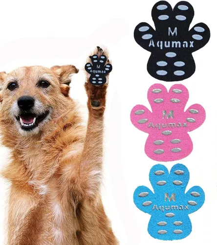 Vista 10 de Almohadillas Antideslizantes de Agarre para Patas de Perro, Almohadillas de Tracción, Calcomanías para Patas de Perro con Almohadilla Autoadhesiva