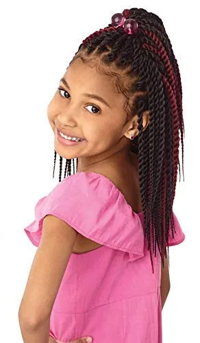 Vista 3 de Outre Xpression Lil Looks - Trenza calmante, preestirada, 32 pulgadas (paquete de 5, 2)