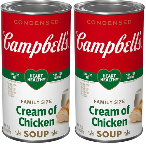 Vista 13 de Campbell's Sopa condensada de pollo gumbo, lata de 10.5 onzas