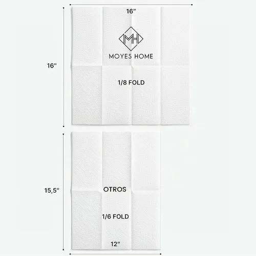 Vista 5 de Servilletas de papel azul bebé, tela desechable de lino como servilletas de cena, toallas de mano, suaves, absorbentes, servilletas de mano de papel