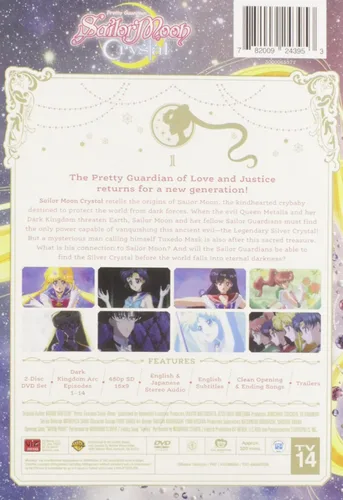 Vista 2 de Sailor Moon Crystal Set 1 DVD DVD