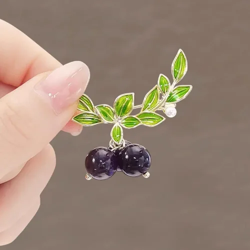 Vista 5 de Broche floral vintage para mujer, diamantes de imitación brillantes y perlas de cristal, joyería de Boutonniere hecha a mano, broches para traje