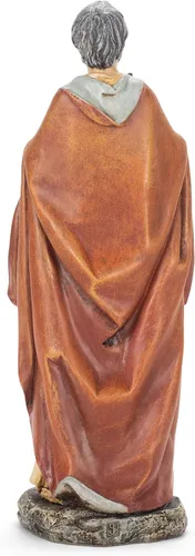 Vista 5 de Figura de Roman Joseph's Studio San Pedro, estatua religiosa de mesa de 10.5 pulgadas, colección renacentista, decoración para el hogar