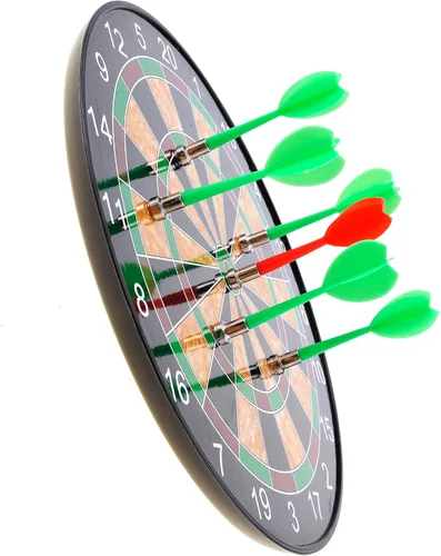 Vista 8 de PowerTRC Juego de mesa de dardos magnéticos, juguete de dardos magnéticos para niños, actividades de juego en interiores y exteriores, regalo