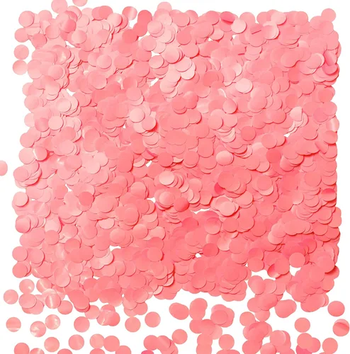 Vista 15 de Confeti de mesa de corazón burdeos – Confeti metálico en forma de corazón de papel de aluminio para el día de San Valentín, confeti de Mylar
