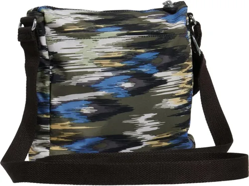 Vista 2 de Kipling Sebastian Sparkly Gold - Bolso cruzado para mujer, color morado