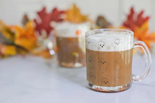 Vista 7 de Pearhead Taza de café de cristal fantasma Taza fantasma de cristal