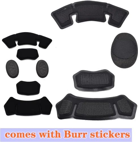 Vista 4 de Almohadillas internas de espuma viscoelástica para casco táctico Airsoft Kit de relleno de casco de repuesto para casco de repuesto para casco