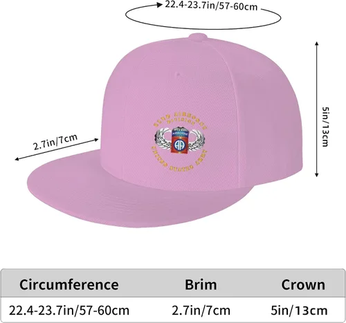 Vista 7 de 82nd Airborne Division - Gorra de béisbol de ala plana