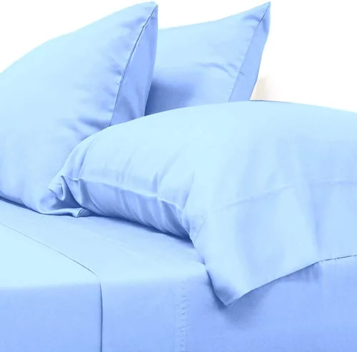 Vista 18 de Luxury 1500-TC 100% Egyptian Cotton Sheet Pure Sheets Set, 4-Piece Long-Staple Cotton Sheet Set, Soft & Silky Fits Up to 18" dp