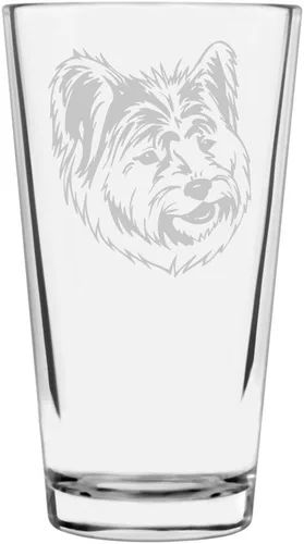 Vista 53 de Podenco Canario - Vaso de pinta de 16 onzas con temática de perro personalizado