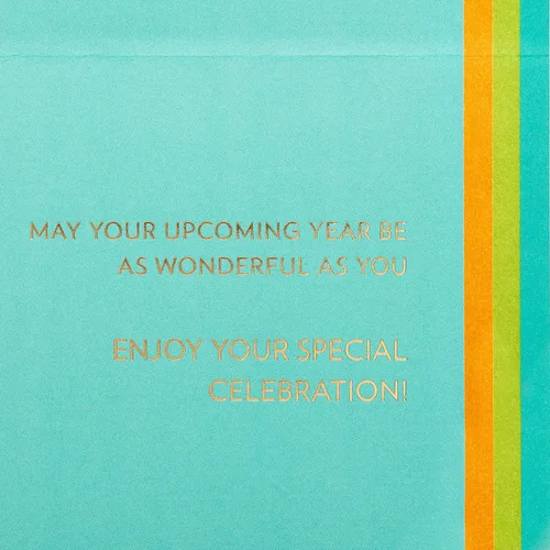 Vista 3 de Papyrus Tarjeta de cumpleaños (As Wonderful As You)