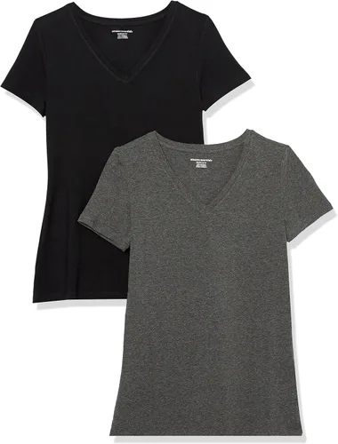 Vista 188 de Amazon Essentials Women's Regular-Fit Short-Sleeve Crewneck T-Shirt