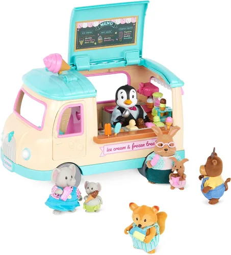 Vista 18 de Li'l Woodzee z Breezy - Coche de juguete para figuras con maleta, vehículos