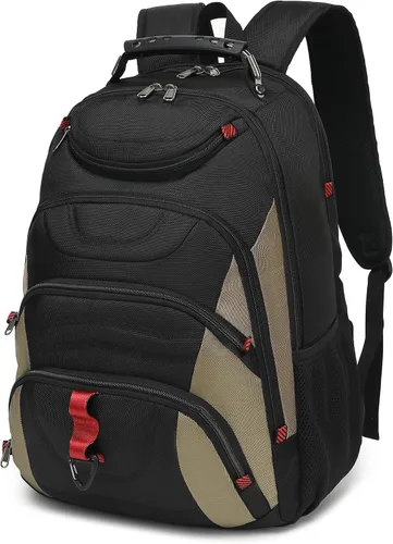 Vista 34 de Mochila para laptop Boavan para hombres (Negro, 15.6), Rosa(Amour Pink), Elegante