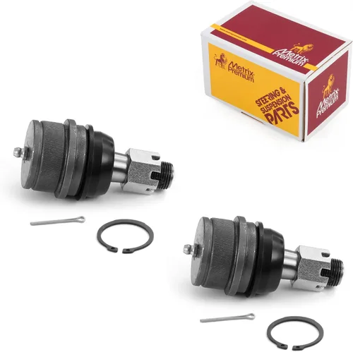 Vista 19 de Metrix - 2 juntas de rótula superior delantera K3134T para Dodge Ram 1500 4WD 94-01, Ram 2500 4WD 94-99, Jeep Cherokee 84-01, Wrangler 97-17