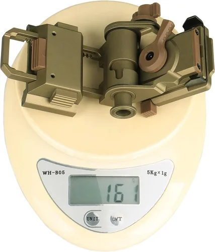 Vista 4 de Metal L4G24 Mount Breakaway Visión Nocturna Gafas de montaje CNC Fast OPS PJ MH BJ para pvs 18 /PVS31 (Bronceado)