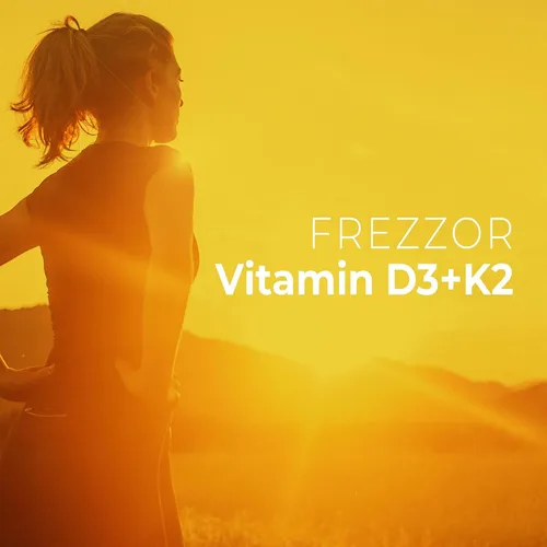 Vista 3 de FREZZOR Cápsulas de vitamina D3 y K2, alta potencia D3 2000IU y K2 (MK7) 80mcg, VIT D3 único de lana de oveja 100% lanolina de oveja de Nueva