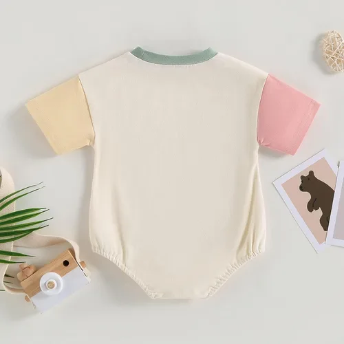 Vista 260 de Traje de San Valentín para bebé, niña, niño, traje de San Valentín, sudadera de manga larga con estampado de corazón